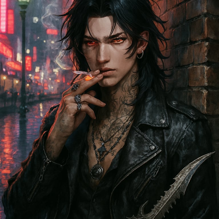 Cover art for Blood & Herringbone š„, a monsterhunter scenario on AI Dungeon