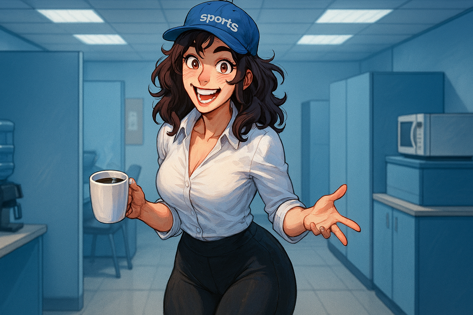 Cover art for Office Pick Me! 🩷, a romance scenario on AI Dungeon