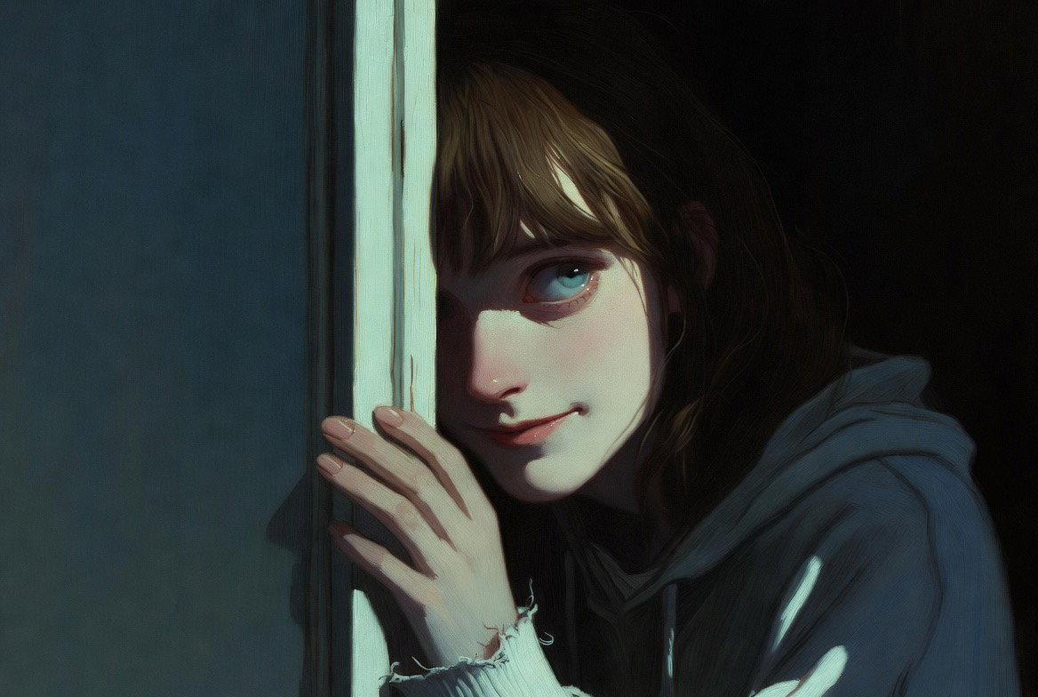 Cover art for Three Doors Down, an inner self scenario on AI Dungeon