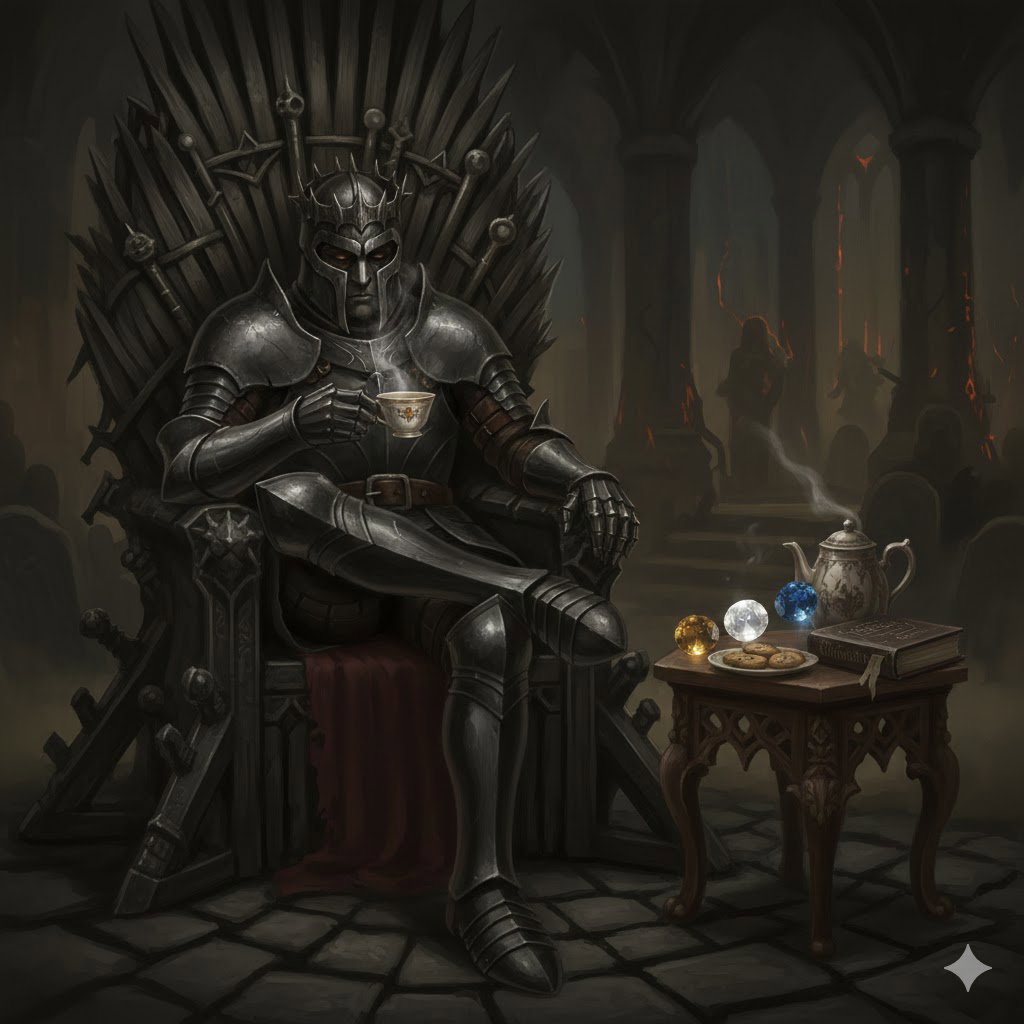 Cover art for Of Silmarils and Small Comforts, a lord of the rings scenario on AI Dungeon