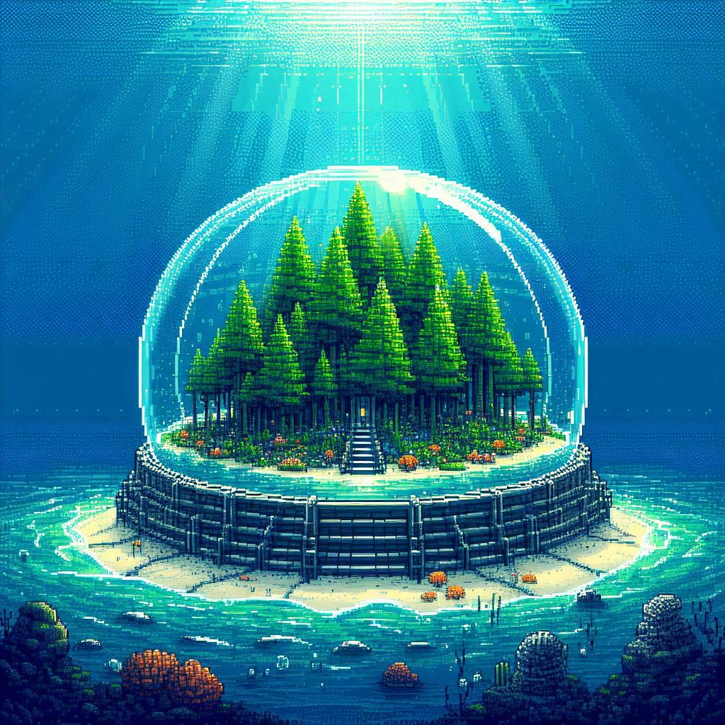Cover art for Bubble Base, a survival scenario on AI Dungeon