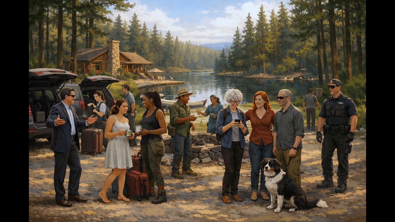Cover art for Major Acres Wilderness Retreat, a slice of life scenario on AI Dungeon