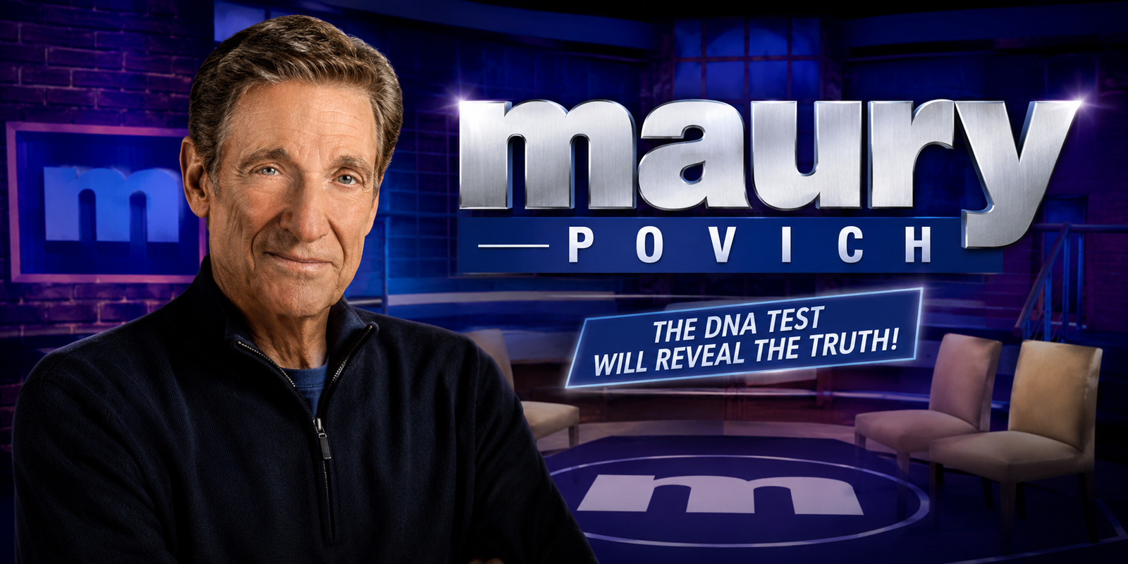 Cover art for Maury Povich ("You ARE/ARE NOT the father!"), a talk scenario on AI Dungeon