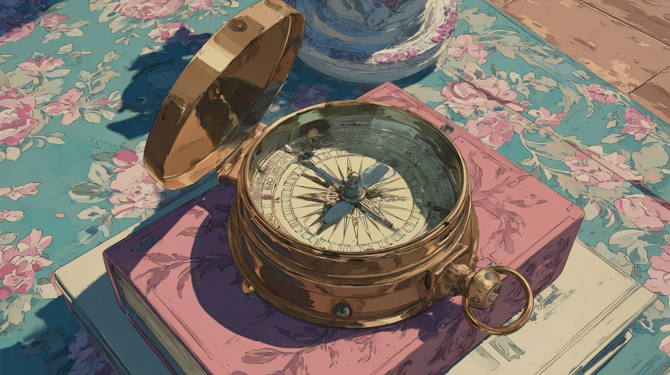 Cover art for Compass of Love, a compass scenario on AI Dungeon