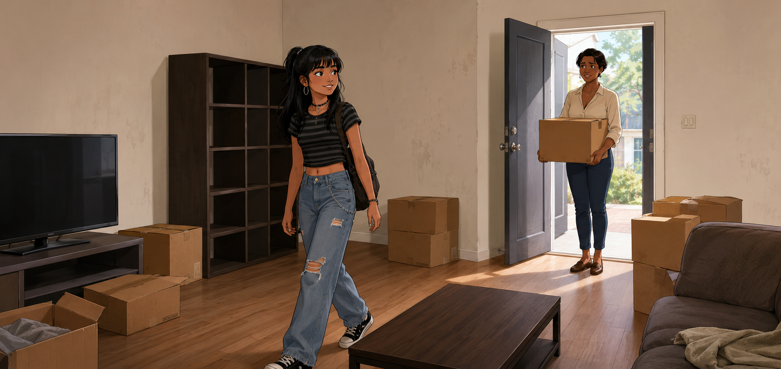 Cover art for Raising Jada Apart, a family scenario on AI Dungeon