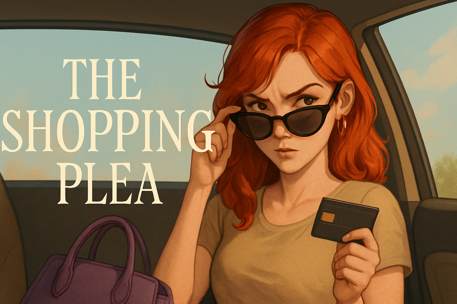 Cover art for The Shopping Plea, a boss scenario on AI Dungeon
