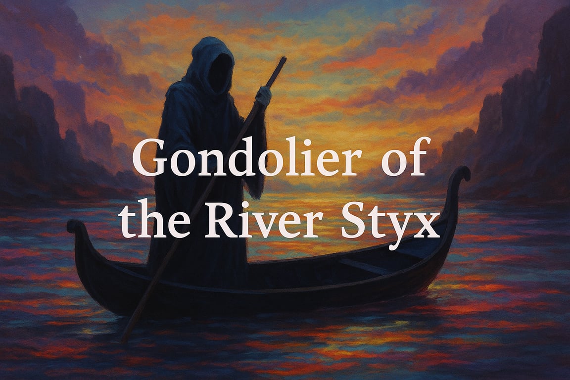 Cover art for Gondolier of the Styx, a styx scenario on AI Dungeon