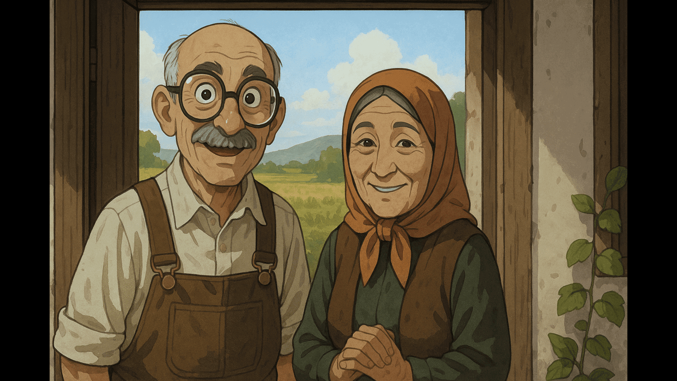 Cover art for Meeting the Very Foreign Parents, a foreign scenario on AI Dungeon