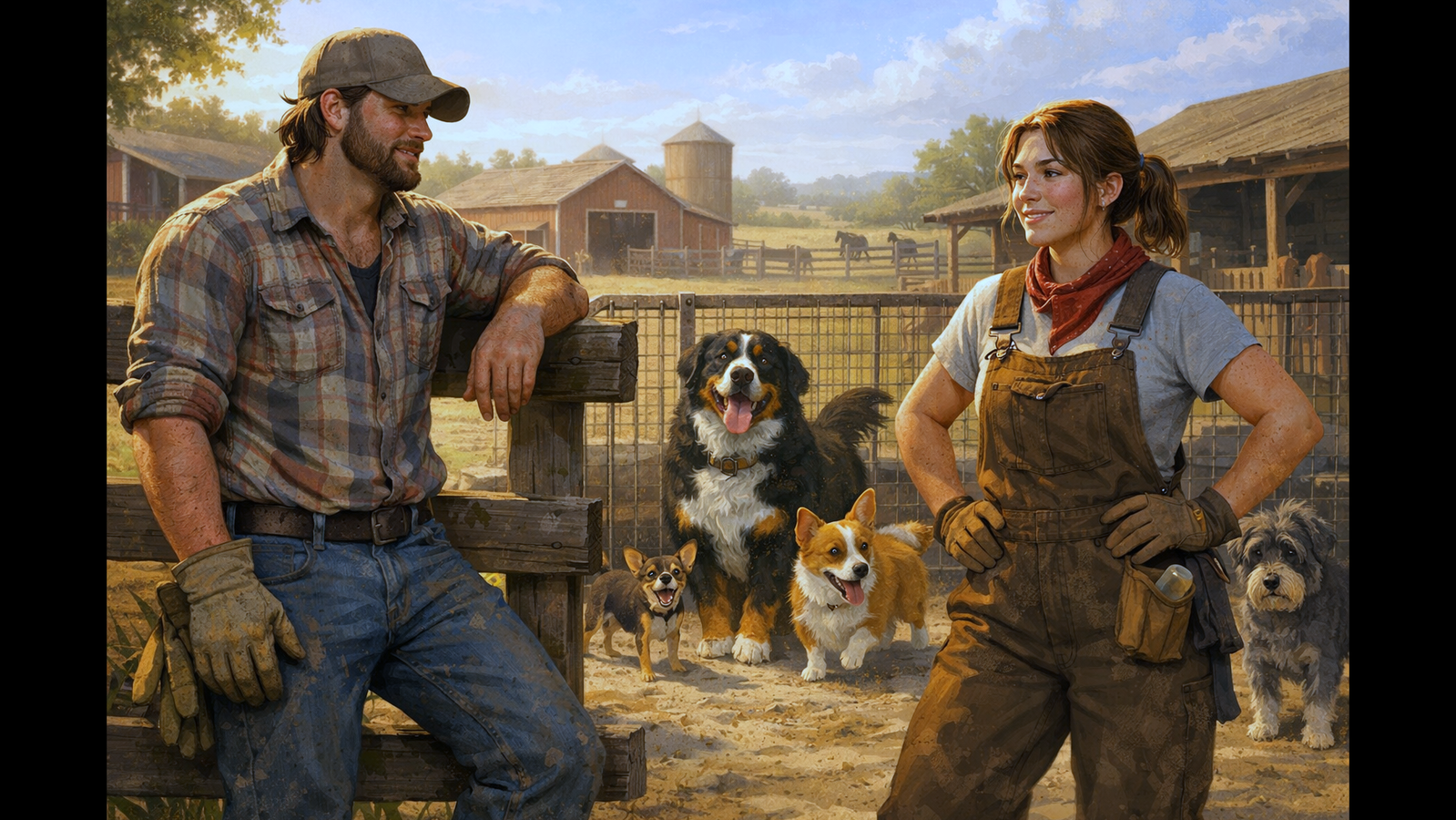 Cover art for Dog Days, a dog scenario on AI Dungeon