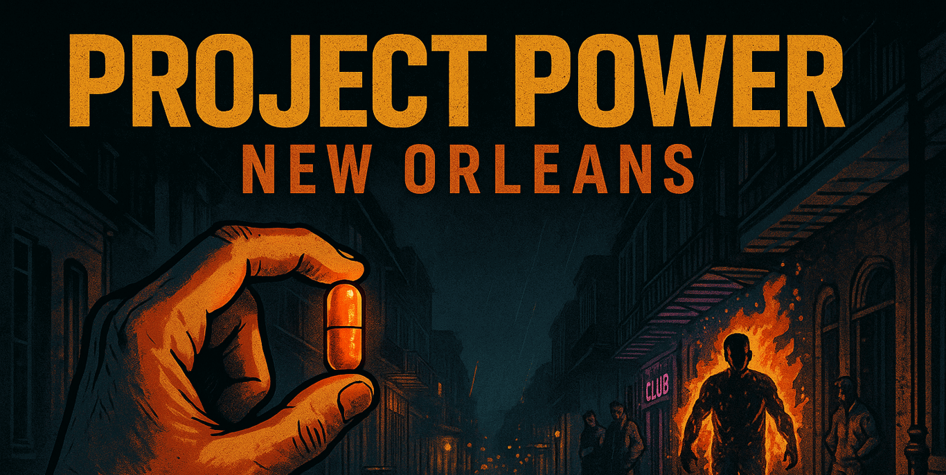 Cover art for Project Power, a superpowers scenario on AI Dungeon
