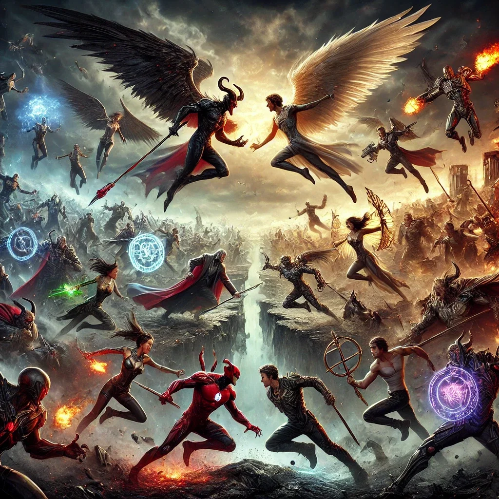 Cover art for The Random Choice Arena, a tournament scenario on AI Dungeon