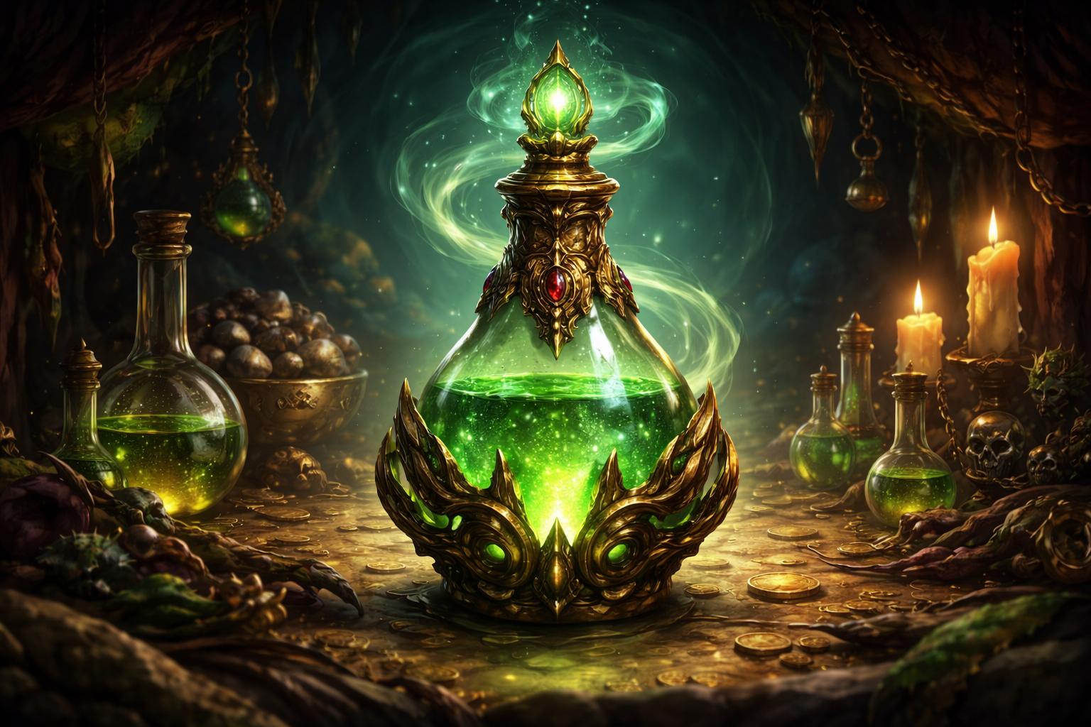 Cover art for The Princess Elixir, a transformation scenario on AI Dungeon