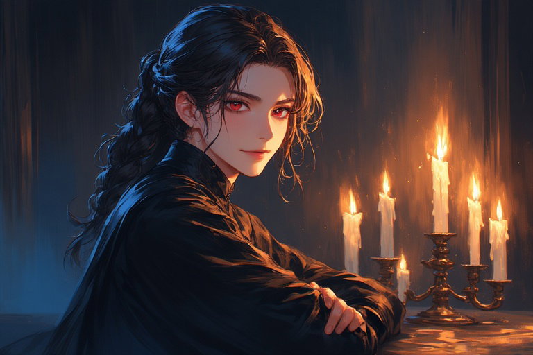 Cover art for Records of The Vampire Lord Fall, a pleasant scenario on AI Dungeon