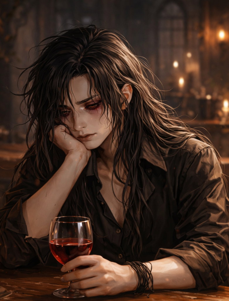 Cover art for Her Daily Drink, a pleasant scenario on AI Dungeon