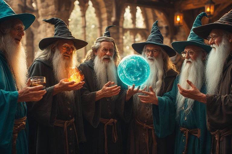 Cover art for If Wizards Were Real, a fantasy scenario on AI Dungeon