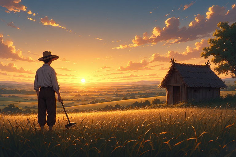 Cover art for Pleasant Peasant, a pleasant scenario on AI Dungeon