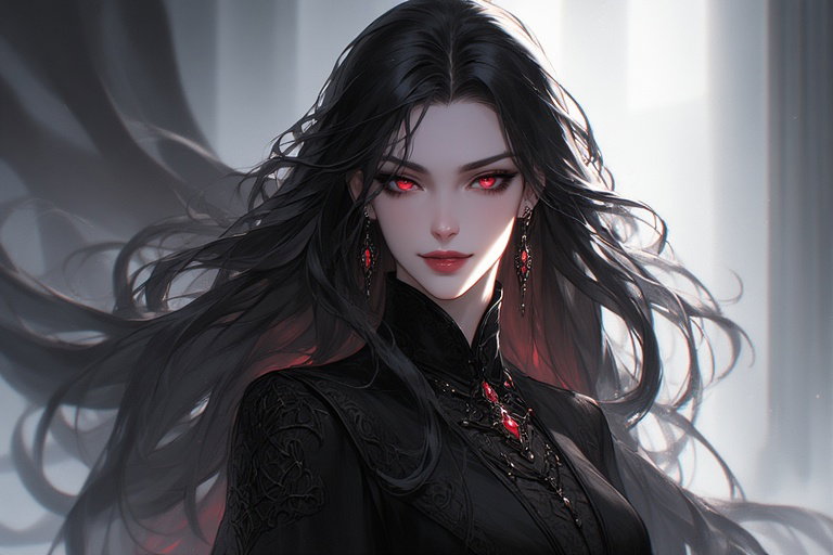 Cover art for Crimson Whispers, a pleasant scenario on AI Dungeon