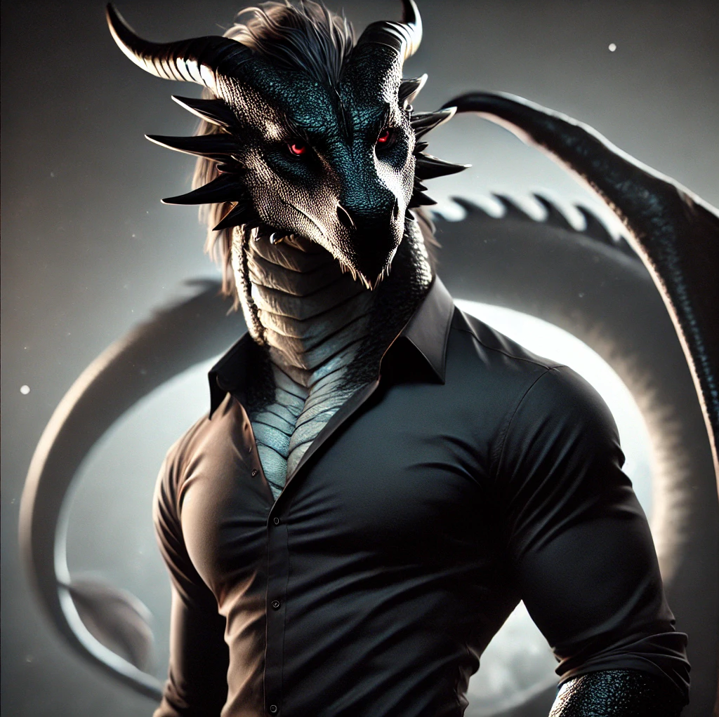 Cover art for A Night to Remember, a dragon scenario on AI Dungeon