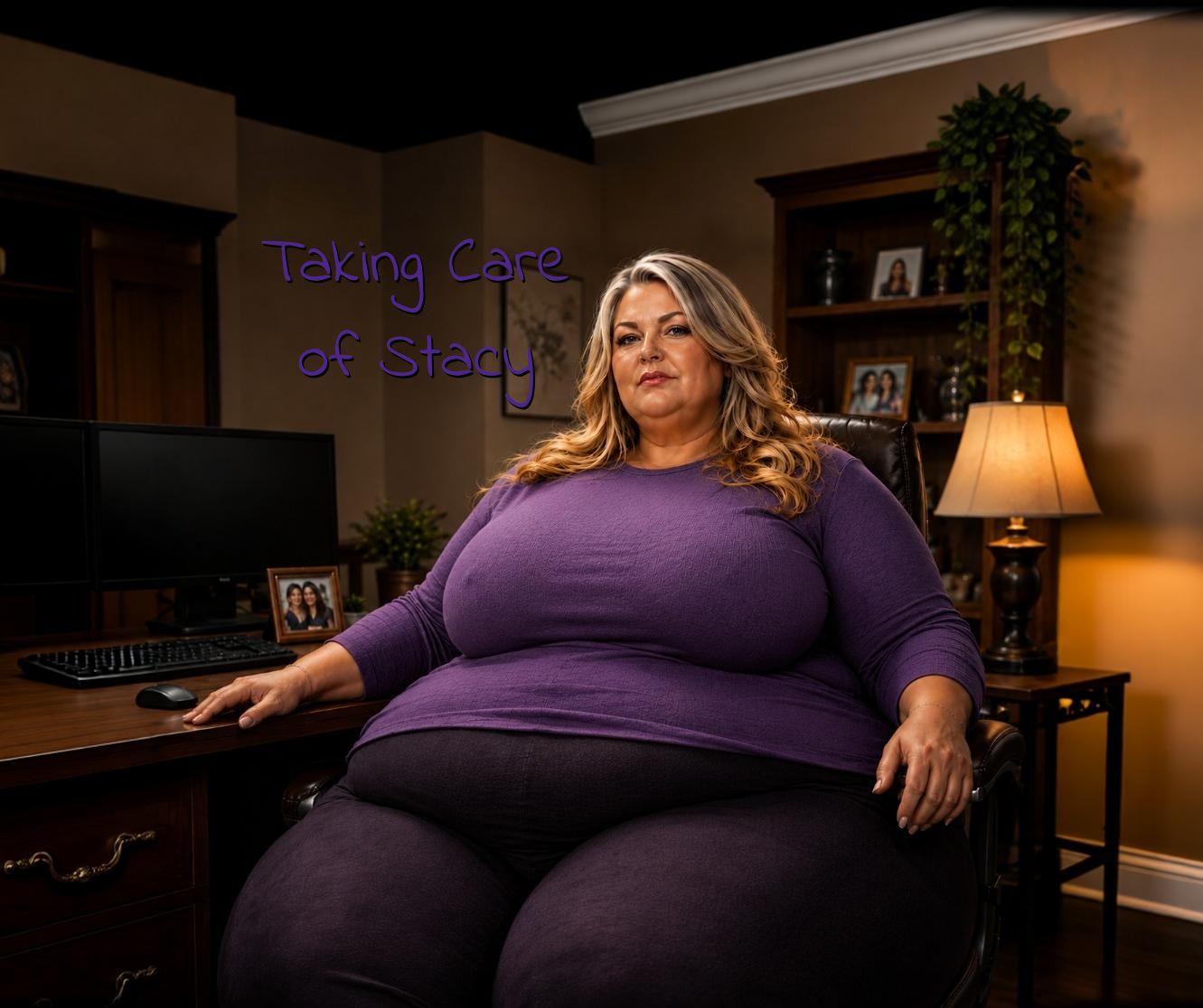 Cover art for Taking Care of Stacy, a cna scenario on AI Dungeon