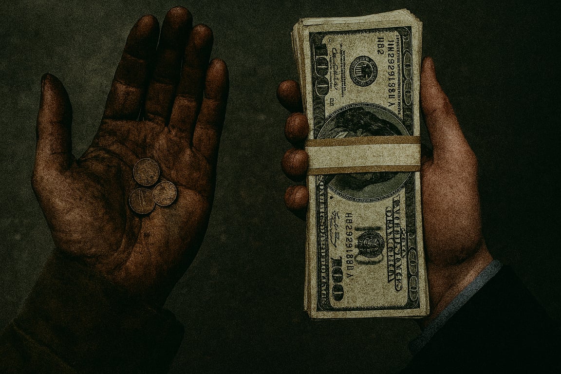 Cover art for The Bank Balance, a roleplay scenario on AI Dungeon