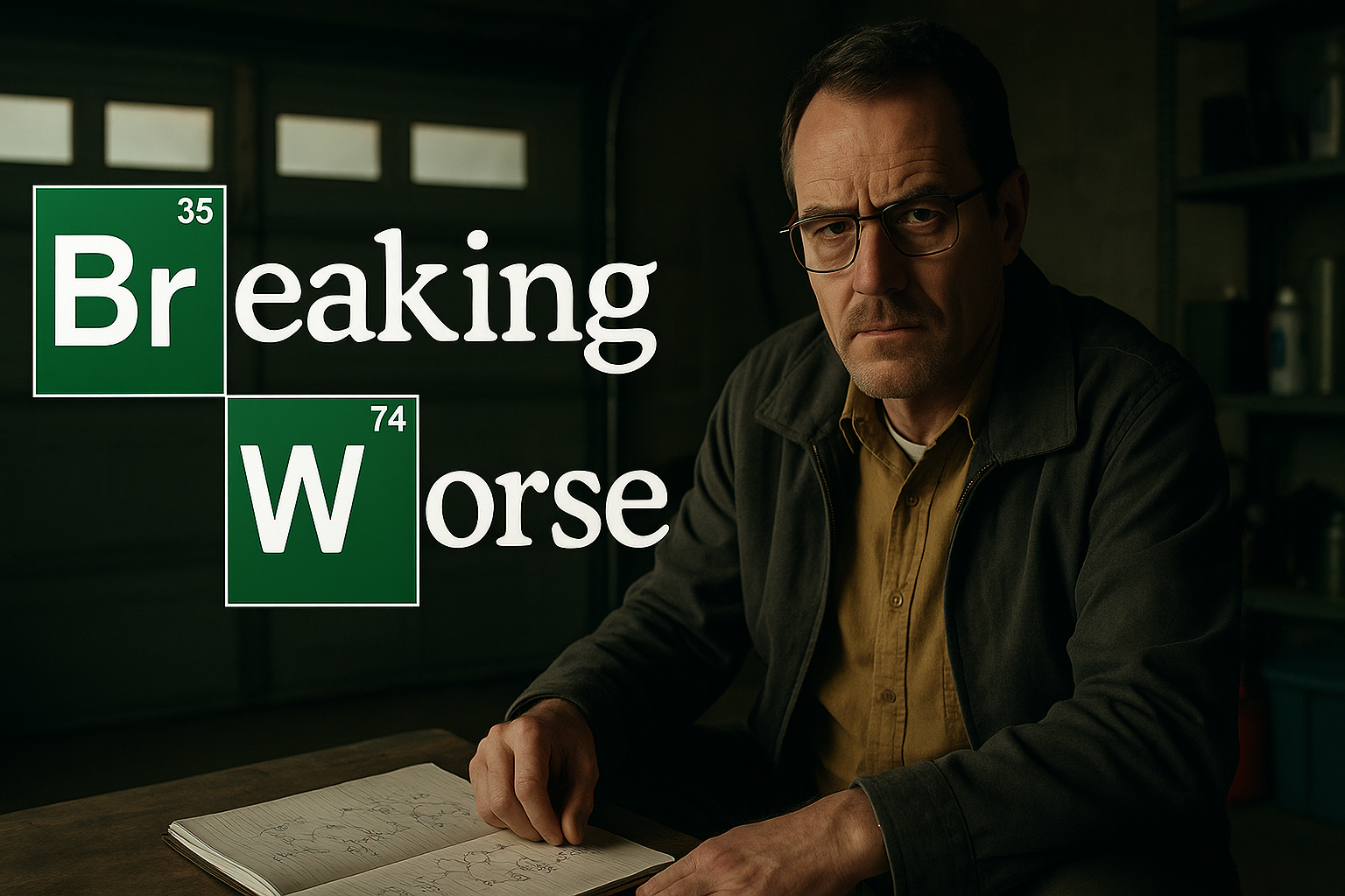 Cover art for Breaking Worse, a breaking bad scenario on AI Dungeon