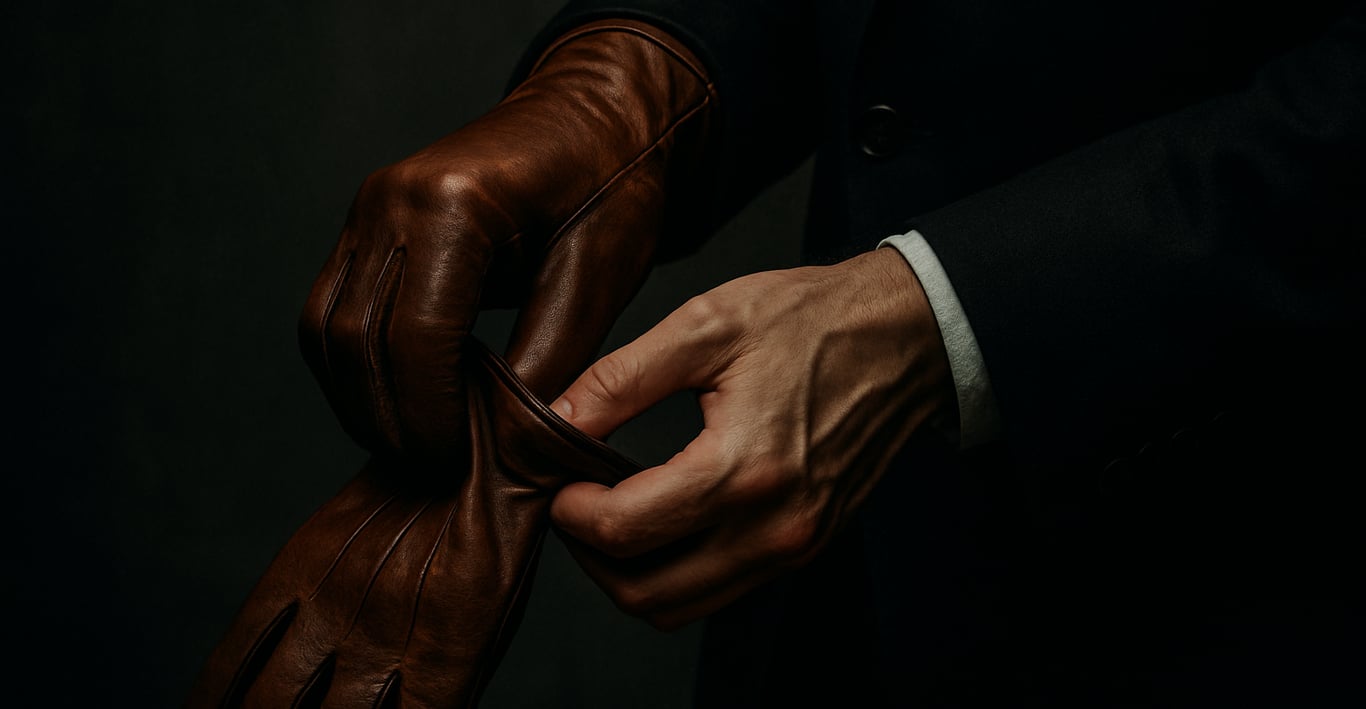 Cover art for The Gloved Hand, a mafia boss simulator scenario on AI Dungeon