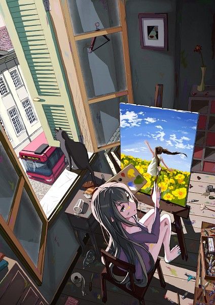 Cover art for Freelance Artist, an art scenario on AI Dungeon