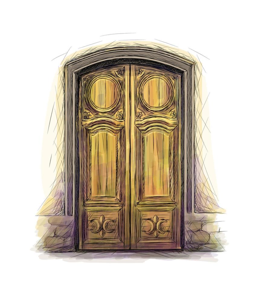 Cover art for The door, a supernatural scenario on AI Dungeon
