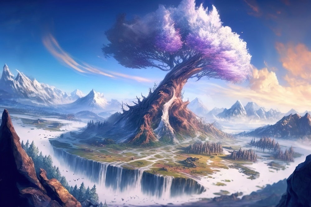 Cover art for Astera, a magic scenario on AI Dungeon