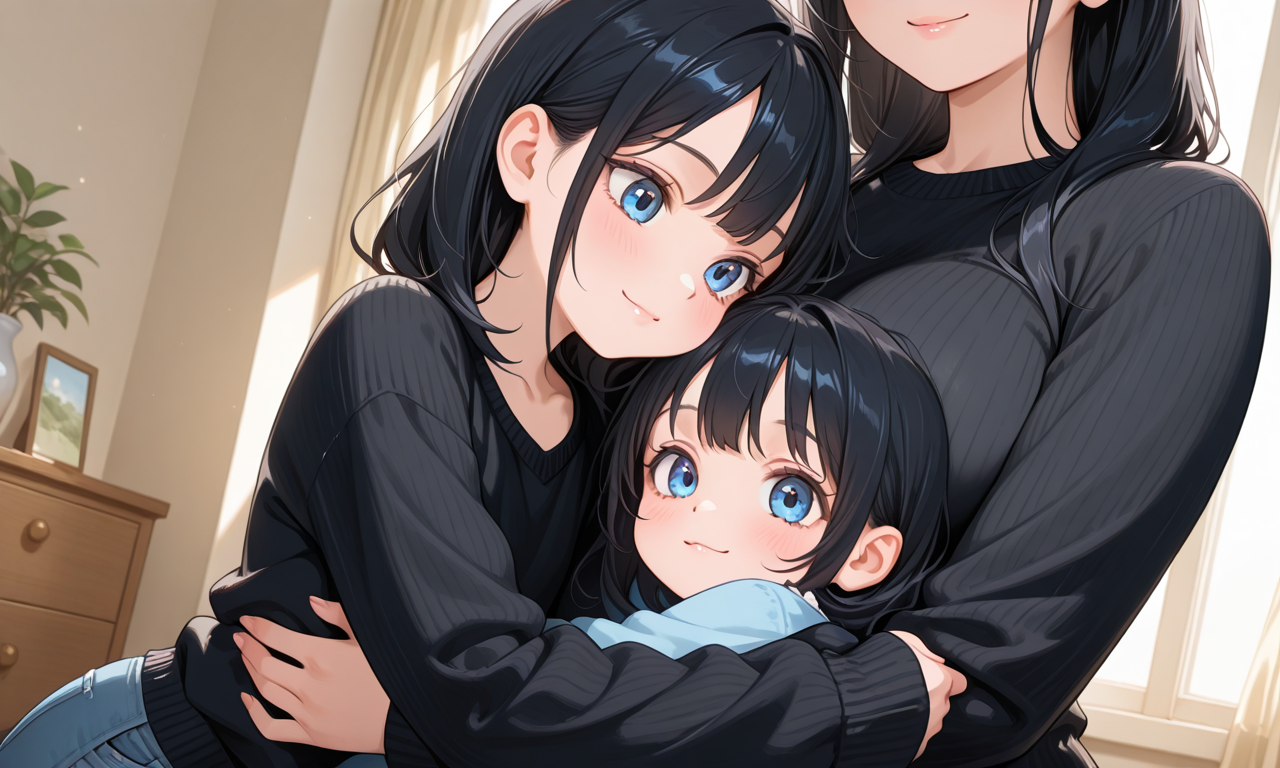 Cover art for You're Daddy now., a family scenario on AI Dungeon