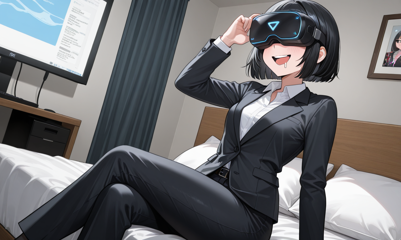Cover art for While you're in VR, an everyday life scenario on AI Dungeon