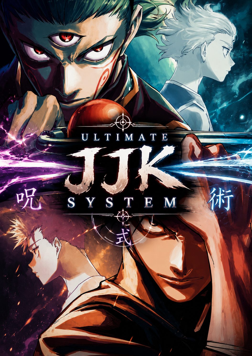 Cover art for ULTIMATE JJK RPG SYSTEM (v4) JUJUTSU KAISEN, a jujutsu kaisen scenario on AI Dungeon