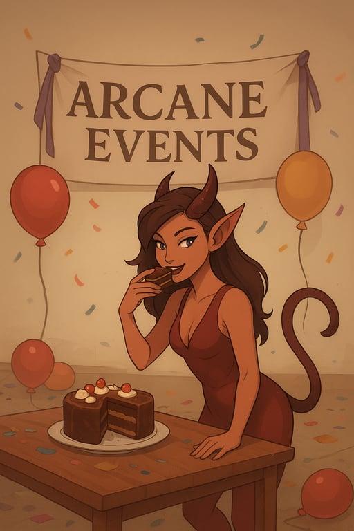 Cover art for Arcane Events, a job scenario on AI Dungeon
