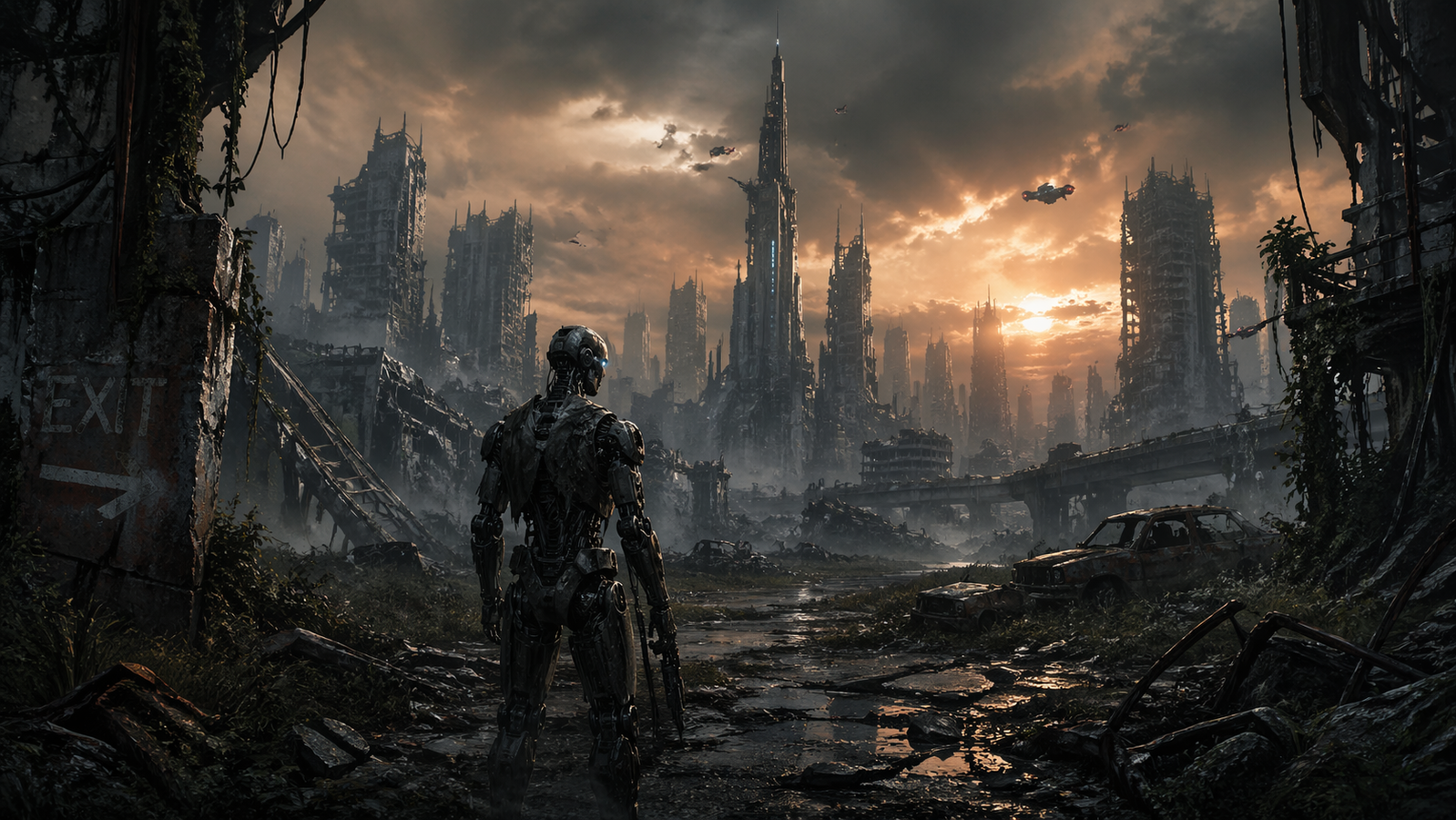 Cover art for Terrax, a post-apocalyptic world on Voyage