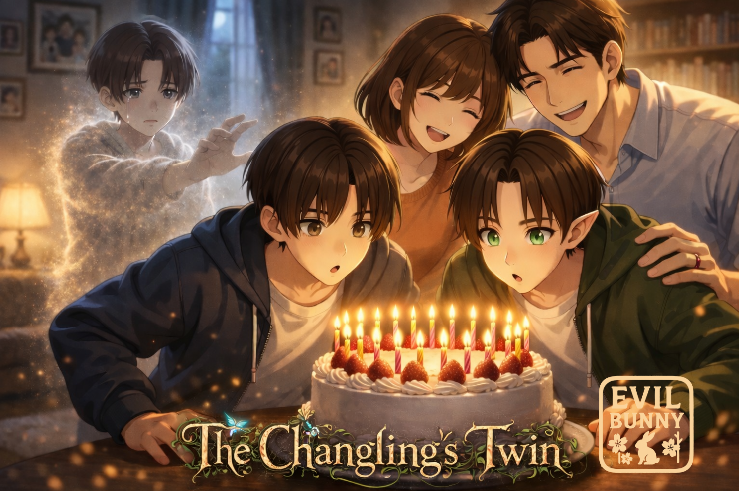 Cover art for The Changling's Twin, a fairytale scenario on AI Dungeon