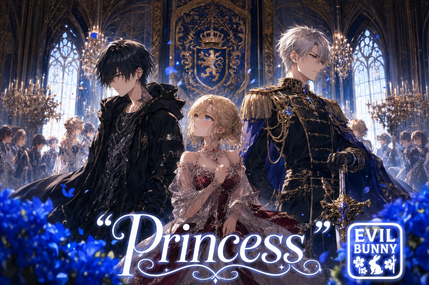 Cover art for "Princess", a romance scenario on AI Dungeon