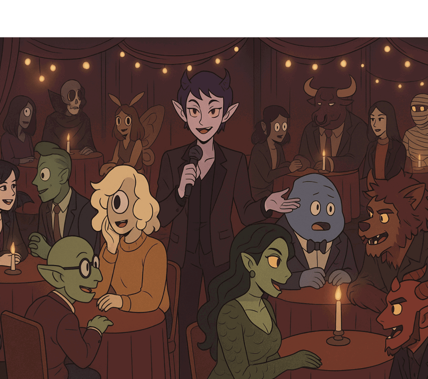 Cover art for Beast Hearts: Monster Speed Dating, a monster scenario on AI Dungeon