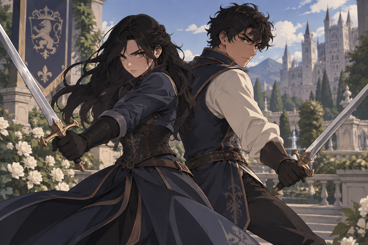 Cover art for Sworn to Fealty! 👑, a fantasy scenario on AI Dungeon