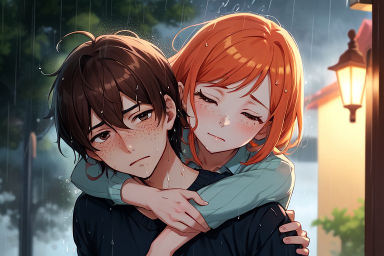 Cover art for You are the friend, a romance scenario on AI Dungeon