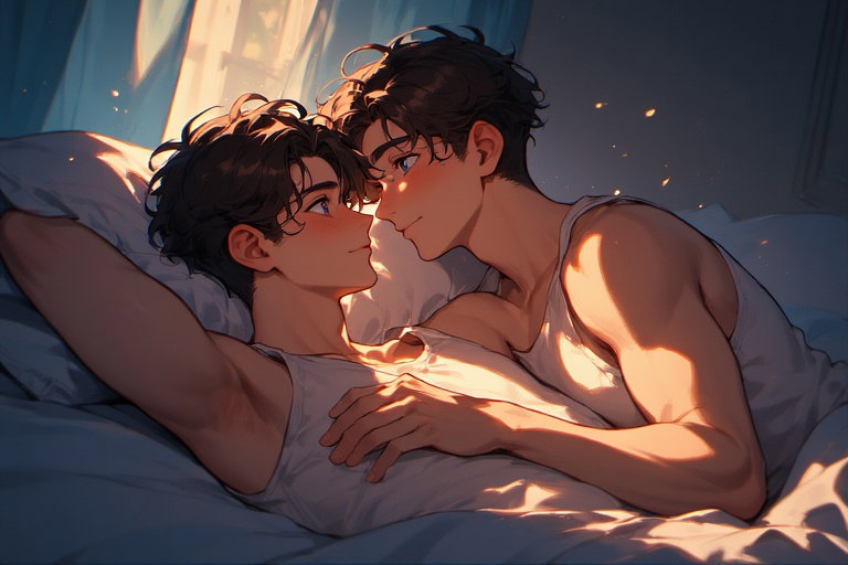 Cover art for Broken rules, a gay scenario on AI Dungeon
