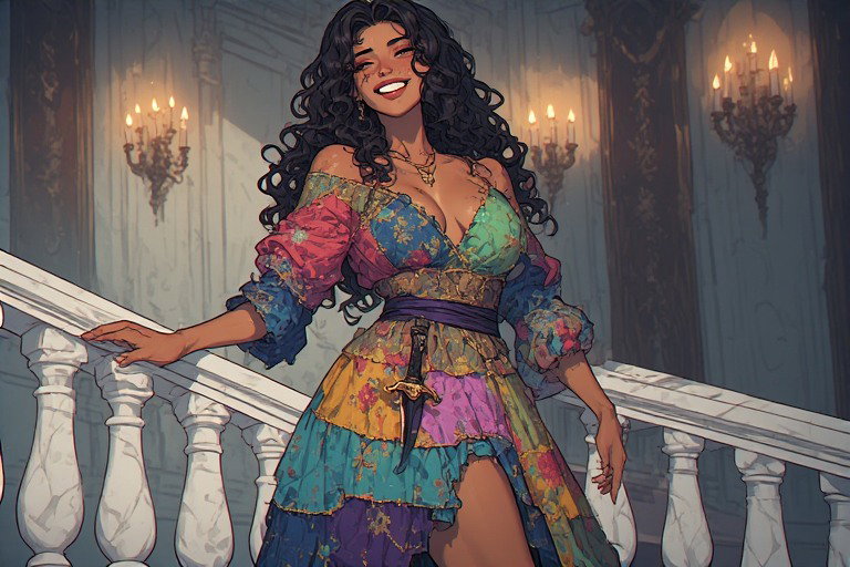 Cover art for A strange love, a fantasy scenario on AI Dungeon