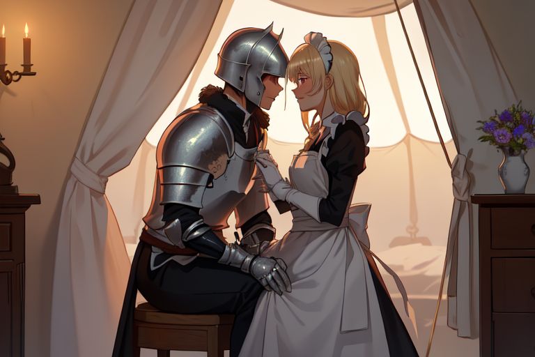 Cover art for A blessed healer, a romance scenario on AI Dungeon