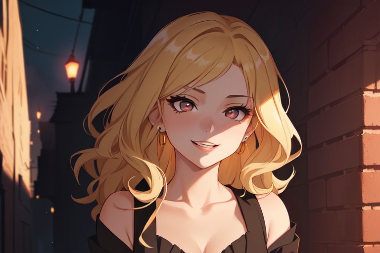 Cover art for Both a Meanie and a Softie, an alt girl scenario on AI Dungeon