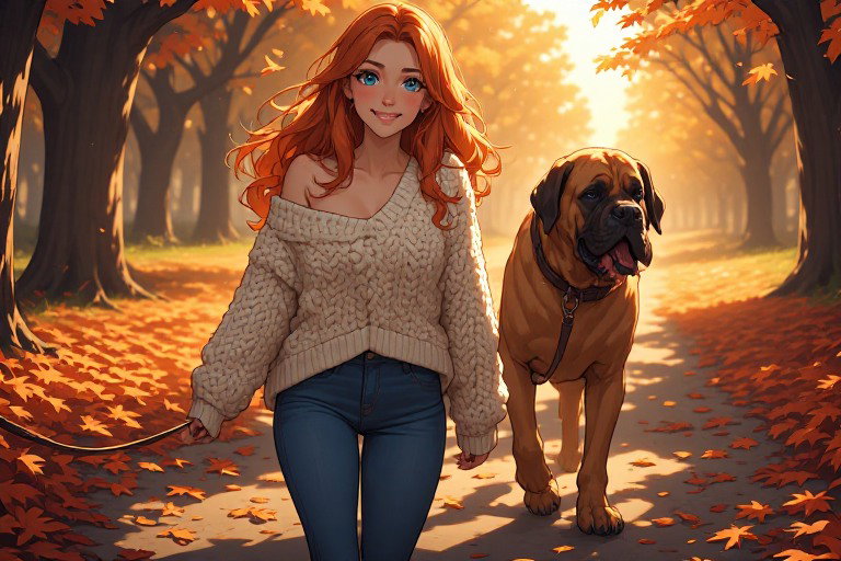 Cover art for Dog Coparent, a romance scenario on AI Dungeon