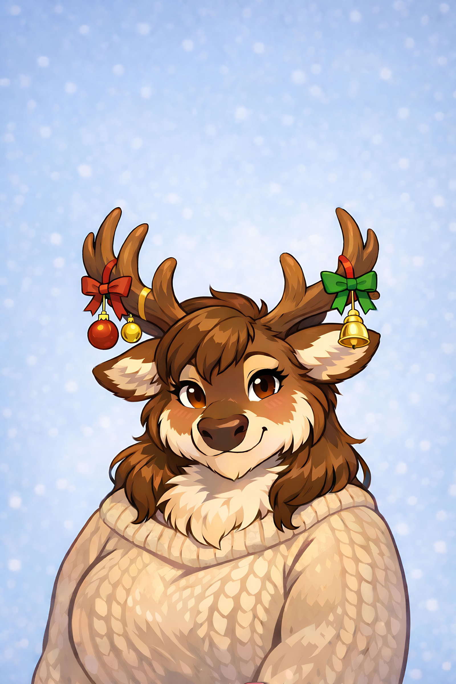 Cover art for Cozy nights with Carol, a christmas scenario on AI Dungeon