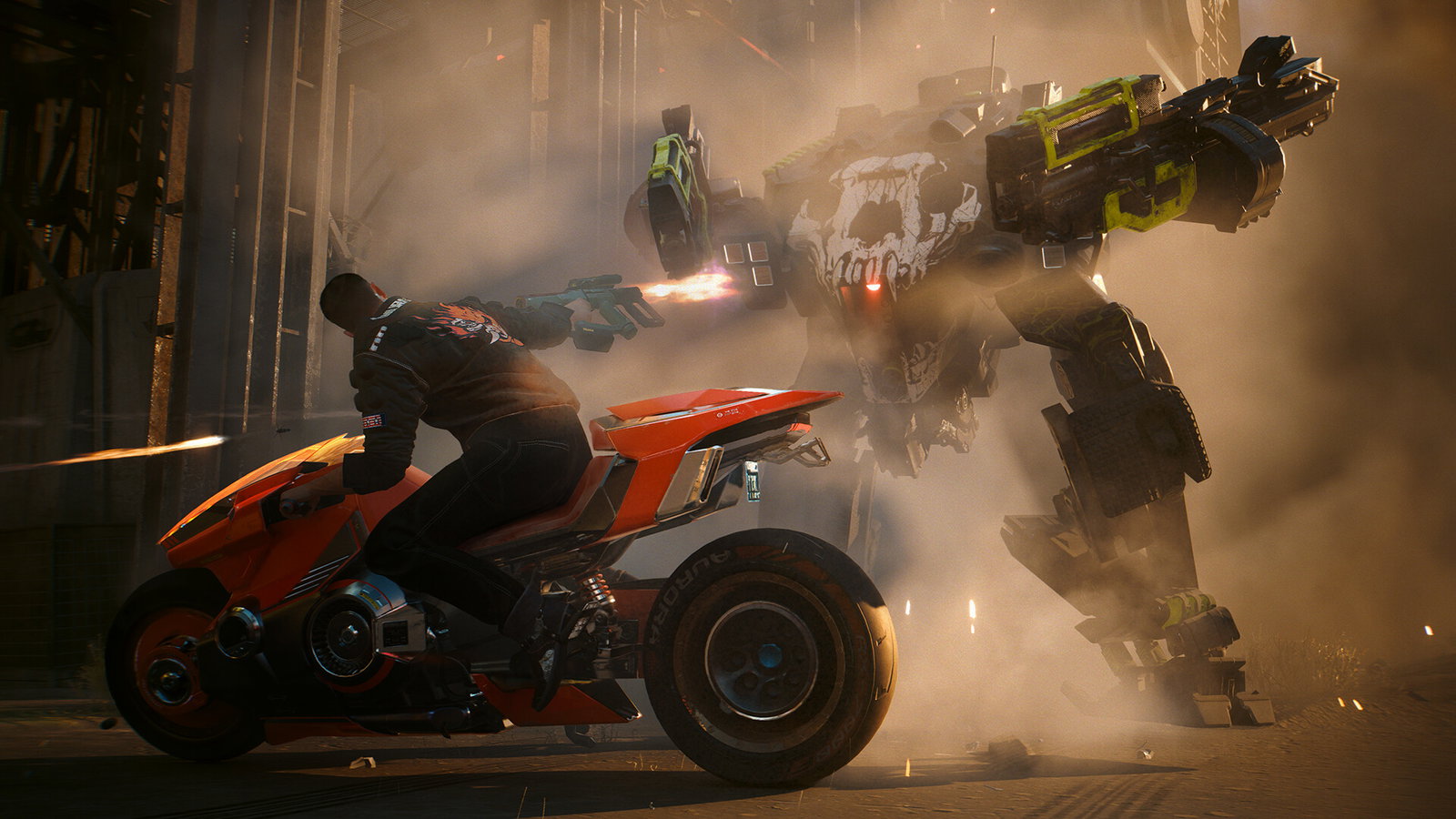 Cover art for Cyberpunk 2075, a cyberpunk scenario on AI Dungeon