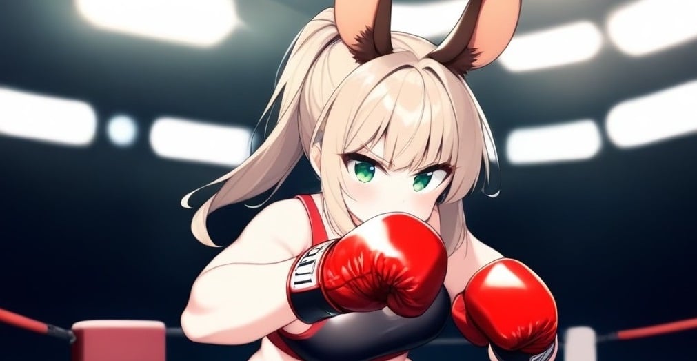 Cover art for Kangaroo Boxing, an australia scenario on AI Dungeon