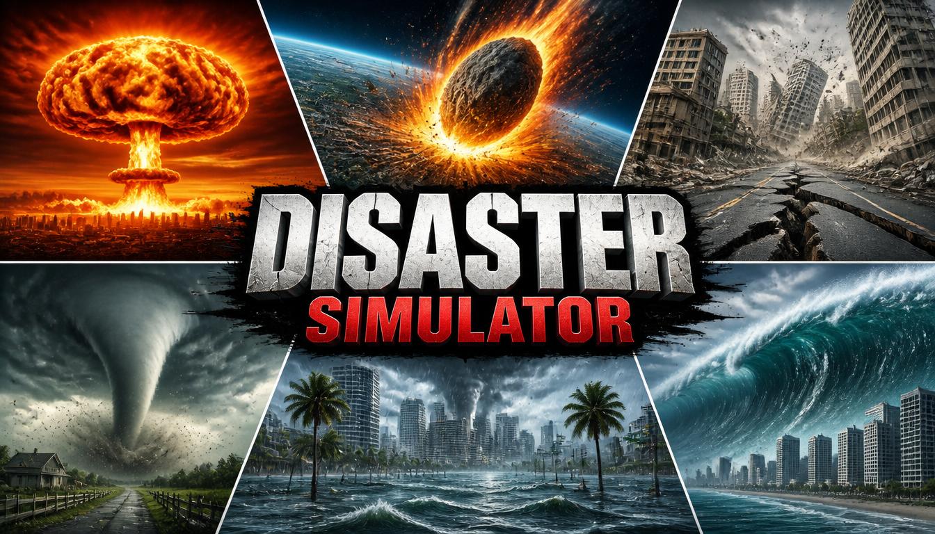 Cover art for Disaster Simulator, a disaster scenario on AI Dungeon