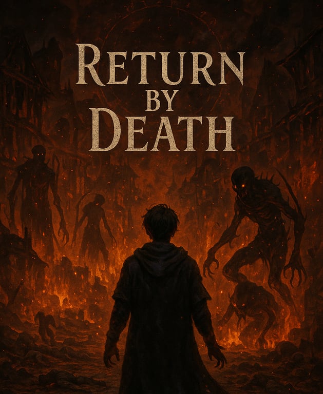 Cover art for Return by Death, a fantasy scenario on AI Dungeon