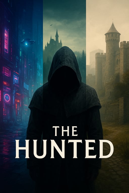 Cover art for The Hunted, a hunted scenario on AI Dungeon